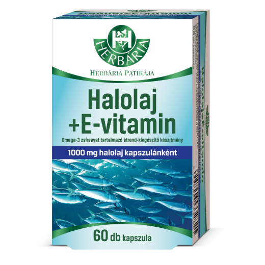 Herbária Halolaj+E-vitamin kapszula 60 db Herbária Halolaj+E-vitamin kapszula 60 db